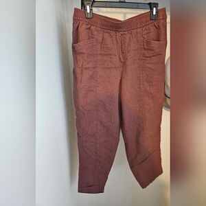 Old Navy High Waisted Linen Pants